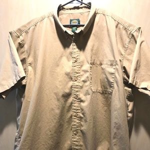 Cabelas Mens Button-Down Shirt 3XL Tall
